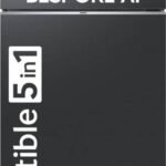 Samsung 467 L Frost Free Double Door Top Mount 3 Star Convertible Refrigerator (Luxe Black, RT80F51C3KHL)