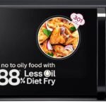 LG 32 L Diet Fry, Auto Cook Menu, Stainless Steel Cavity, Side Swing, Quartz Heater, Child Lock, Convection Microwave Oven (MC3286BLT, Black)