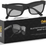 Oakter Smart Glasses Bluetooth Enabled | Hands-Free Calling, Music, Intelligent Eyewear (Black)