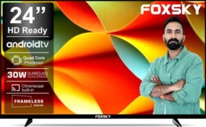 Foxsky 60 cm (24 inch) HD Ready LED Smart Android TV 2025 Edition (24 FSELS PRO)