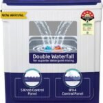 Voltas Beko by A Tata Product 8.5 kg 5 Star Semi Automatic Top Load Washing Machine Blue (WTT85UAA/BLSSWH5GFD)