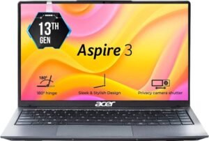 Acer Aspire 3 Intel Core i3 13th Gen 1305U - (16 GB/512 GB SSD/Windows 11 Home) A324-53 Thin and Light Laptop (14 Inch, Steel Gray, 1.45 Kg)