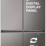 Haier 520 L Frost Free French Door Bottom Mount 3 Star Convertible Refrigerator (Inox Steel, HRB-600IS)