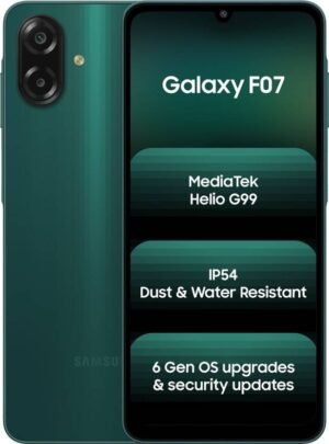 Samsung Galaxy F07 (Green, 64 GB) (4 GB RAM)
