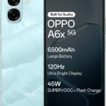 OPPO A6x 5G (Ice Blue, 128 GB) (4 GB RAM)