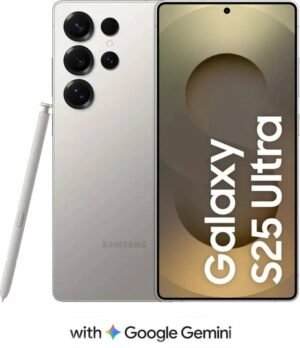Samsung S25 Ultra 5G (Titanium Gray, 256 GB) (12 GB RAM)
