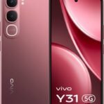 vivo Y31 5G (Rose Red, 128 GB) (6 GB RAM)