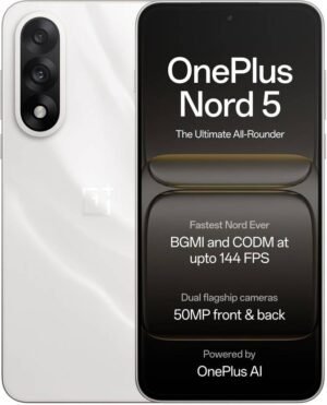 OnePlus Nord 5 5G (Marble Sands, 256 GB) (12 GB RAM)