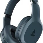 boAt Rockerz 412, 60H Battery,40ms Latency,ENx, Stream Ad Free Music via App Bluetooth (Bold Blue, On the Ear)