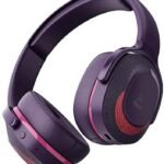 boAt Rockerz 425,25H Battery, BEAST Mode,ENx,Dual Pair, Stream Ad Free Music via App Bluetooth (Techno Purple, On the Ear)