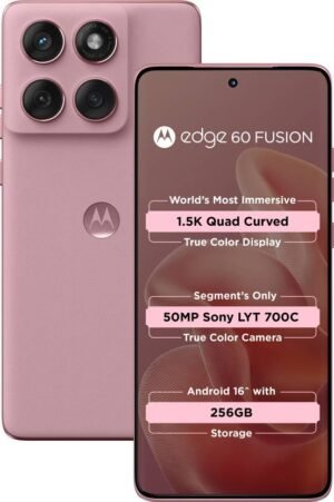 MOTOROLA Edge 60 Fusion 5G (PANTONE Zephyr, 256 GB) (8 GB RAM)
