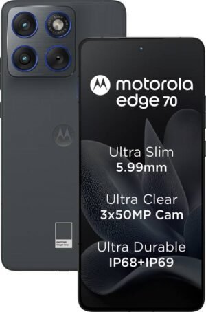 MOTOROLA Edge 70 (PANTONE Gadget Gray, 256 GB) (8 GB RAM)