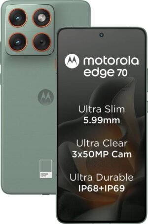 MOTOROLA Edge 70 (PANTONE Lily Pad, 256 GB) (8 GB RAM)