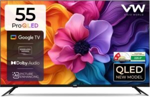 VW Pro Series 139 cm (55 inch) QLED Ultra HD (4K) Smart Google TV 2025 Edition (VW55GQ1)