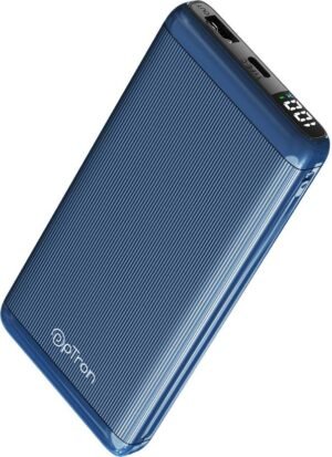 PTron 10000 mAh 22.5 W Compact Power Bank (Blue, Lithium Polymer, Power Delivery 3.0, Quick Charge 3.0 for Earbuds, Mobile, Speaker, Smartwatch, Tablet, Trimmer)