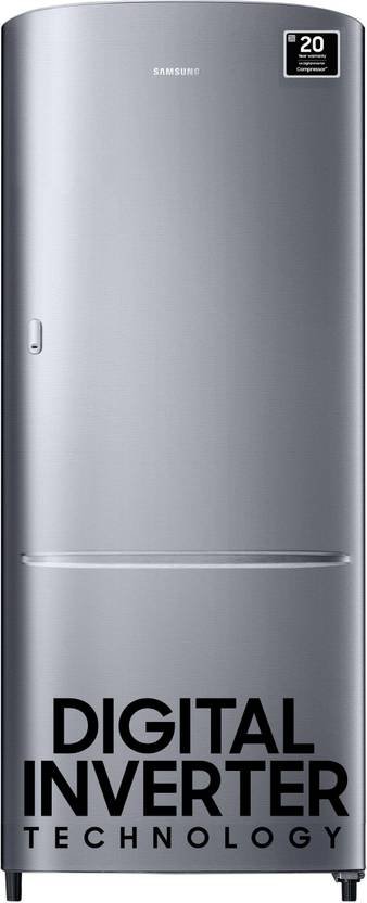 Samsung 183 L Direct Cool Single Door 2 Star Refrigerator (Gray Silver, RR20C11C2GS/HL)