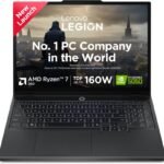 Lenovo Legion 5 AMD Ryzen 7 Octa Core 260 – (16 GB/1 TB SSD/Windows 11 Home/8 GB Graphics/NVIDIA GeForce RTX 5050/165 Hz) Legion 5 15AHP10 Gaming Laptop (15.6 inch, Eclipse Black, 2.1 kg, With MS Office)