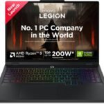 Lenovo Legion Pro 5 AMD Ryzen 9 16 Core 9955HX – (32 GB/1 TB SSD/Windows 11 Home/8 GB Graphics/NVIDIA GeForce RTX 5060/165 Hz) Legion Pro 5 16AFR10 Gaming Laptop (16 inch, Eclipse Black, 2.3 kg, With MS Office)