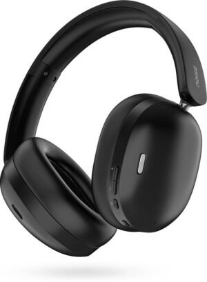 Noise Airwave Max XR, 120H Segment Best Playtime, ANC, HFA Tech, Dual Pairing, BT V6.0 Bluetooth (Carbon black, On the Ear)