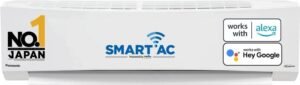 Panasonic 2024 Model 1 Ton 5 Star Split Inverter with Wi-fi AC (CS-NU12ZKY5W/CU-NU12ZKY5W, White)