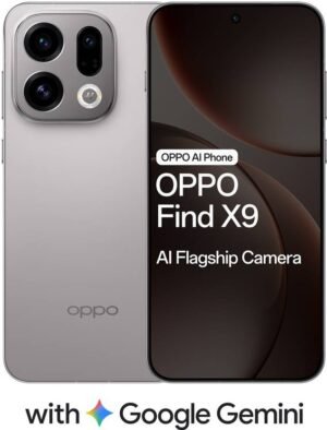 OPPO Find X9 (Titanium Grey, 512 GB) (16 GB RAM)