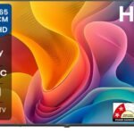 Haier H5E 165 cm (65 inch) Ultra HD (4K) LED Smart Google TV 2025 Edition with Voice Assistance Remote Control HDR10 MEMC Dolby Audio Total Sonic Chromecast Built-in Dual Band Wi-Fi 2GB RAM + 32GB ROM (65H5E)