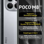 POCO M8 (Frost Silver, 128 GB) (6 GB RAM)