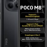 POCO M8 (Carbon Black, 128 GB) (6 GB RAM)