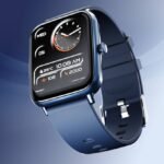 Fire-Boltt Ninja Calling Pro Plus 46.5mm (1.83) Display Bluetooth Calling, AI Voice Smartwatch (Blue Strap, Free Size)