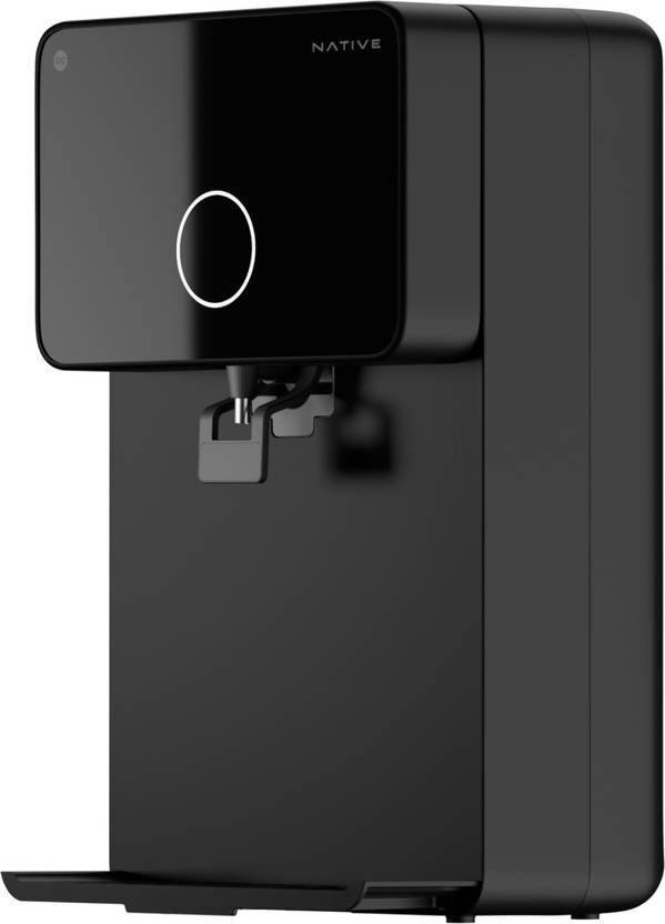 NATIVE By Urban Company M1 Copper | Needs no service for 2 years | 10-stage Purifier 8 L RO + UV + Minerals + Alkaline Water Purifier (Black)