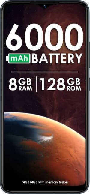 itel P40 (Force Black, 128 GB) (4 GB RAM)