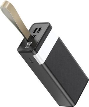 FAHIG 50000 mAh 22.5 W Compact Power Bank (Black, Lithium Polymer, Fast Charging, Power Delivery 2.0, Quick Charge 2.0 for Earbuds, Mobile, Smartwatch, Smartband, Speaker, Trimmer)