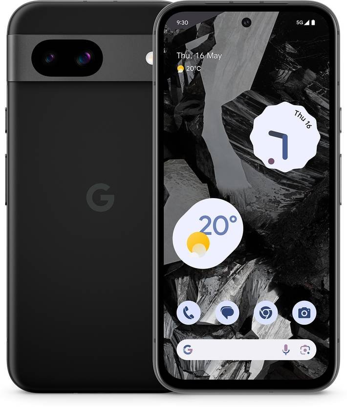Google Pixel 8a (Obsidian, 128 GB) (8 GB RAM)