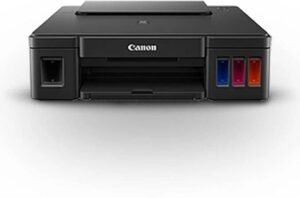 Canon PIXMA MegaTank G1010 Single Function Color Ink Tank Printer (4 Ink Bottles Included)