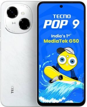 Tecno POP 9 4G (Glittery White, 64 GB) (3 GB RAM)