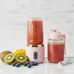 Sageware Mixer Juicer Jar Hend Blender 40 W Juicer Mixer Grinder (Portable USB Juicer PInk | 2 Jars | Pink)