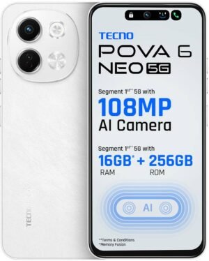 Tecno Pova 6 Neo 5G (Aurora Cloud, 256 GB) (8 GB RAM)