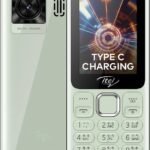 itel Power 450 | 2.4 inch Big Display | 2500 mAh Battery | Type C Charging (Light Green)