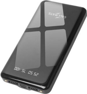 Callmate 10000 mAh 15 W Power Bank (Black, Lithium Polymer, Fast Charging for Mobile)