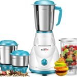 Bluemix Super Smart 750 W Mixer Grinder (Pro Lily 750W daily collection powerful mixer grinder | 4 Jars | White, Sea green)