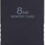 MACKTECH PS2 Memory Card, Memory Card High Speed for Sony 2 PS2 1 8 MB Compact Flash Class 2 8 MB/s Memory Card Compatible with Gaming Console