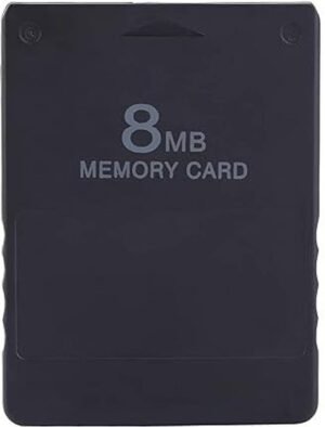 MACKTECH PS2 Memory Card, Memory Card High Speed for Sony 2 PS2 1 8 MB Compact Flash Class 2 8 MB/s Memory Card Compatible with Gaming Console