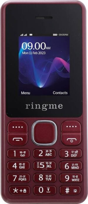 ringme R1+ ROYAL (Maroon)