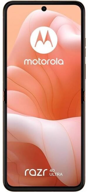 MOTOROLA razr 40 Ultra (Peach Fuzz, 256 GB) (8 GB RAM)