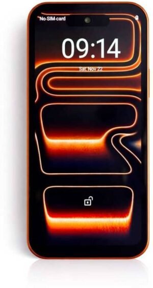 Snexan New Rock Bold T170 Ultra HD 4K Screen | Premium Design SmartPhone (Orange, 16 GB) (16 GB RAM)