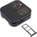 Snexan Rock X 1 Flip Dual Sim Keypad Mobile Call & SMS Indicator (Black)