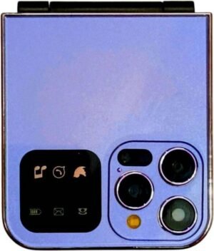 Snexan ROCK Z Flip Dual Sim |Keypad Mobile| With 2.4