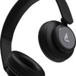 boAt Rockerz 450, 40mm Drivers, 15H Battery, Stream Ad Free Music via App Bluetooth (Luscious Black, On the Ear)