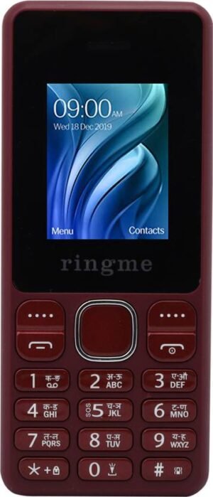 ringme Mobile Phone With Dual Sim (Red)