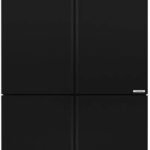Voltas Beko by A Tata Product 626 L Frost Free Side by Side Refrigerator (Black Glass, RSB64GF)